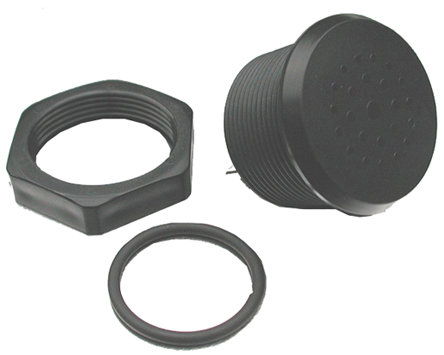 Sonitron 71dB Panel Mount Continuous External Buzzer, 36.5 (Dia.) x 26mm, 0.7V dc Min, 15V dc Max