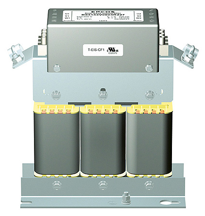 EPCOS, B84143V 6A 520 V ac 50/60Hz, Chassis Mount EMC Filter, Terminal Block 3 Phase