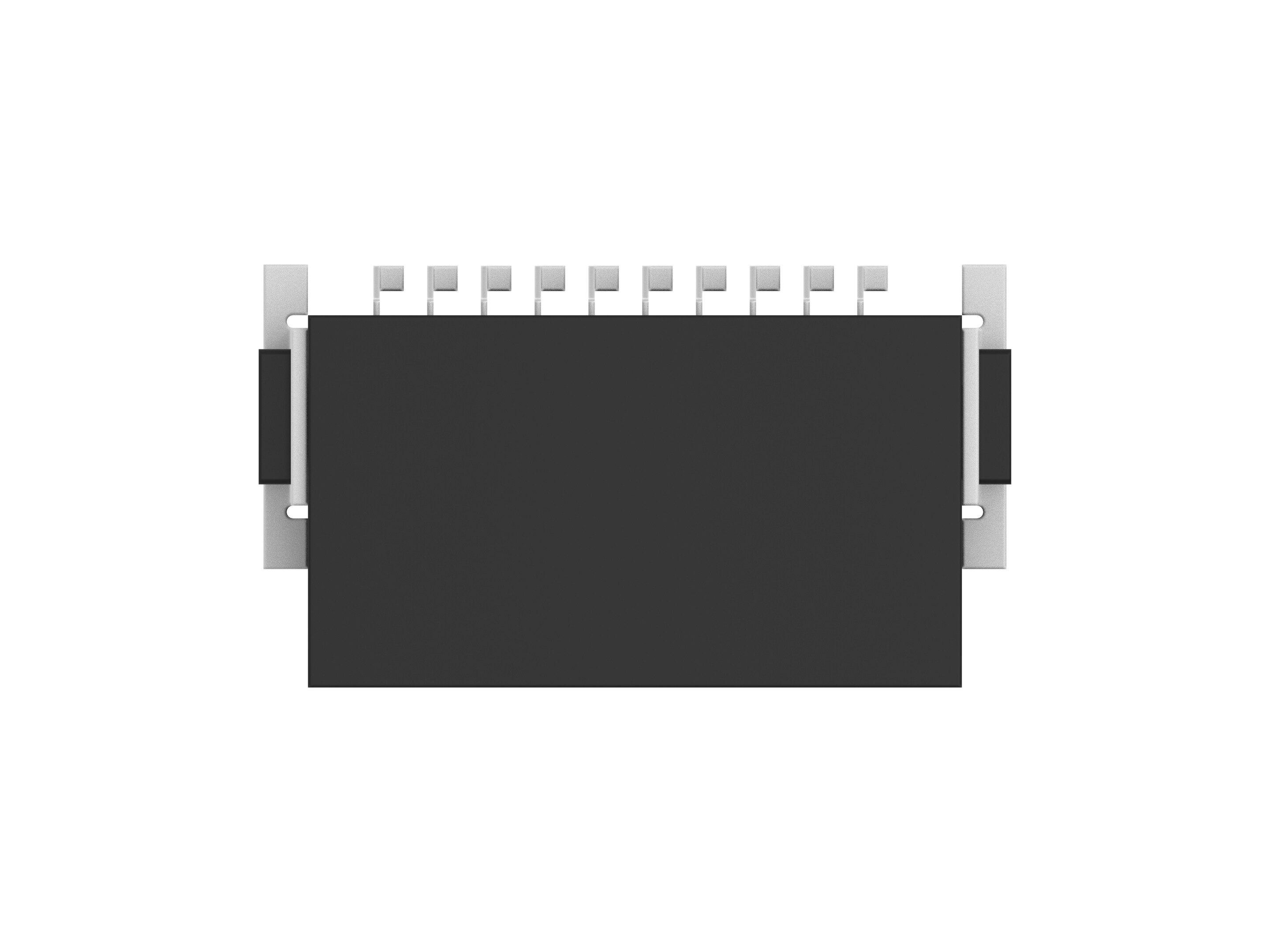 ERNI 354095 Series Vertical Surface PCB Header, 20 Contact(s), 1.27 mm Pitch, 2 Row, Shrouded