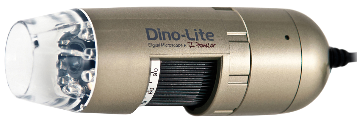 Dino-Lite AD4113T-I2V USB Digital Microscope, 1280 x 1024 pixels, 20 → 200X Magnification
