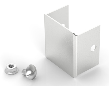 RS PRO 304 Stainless Steel Cable Trunking Accessory, 50 x 50mm