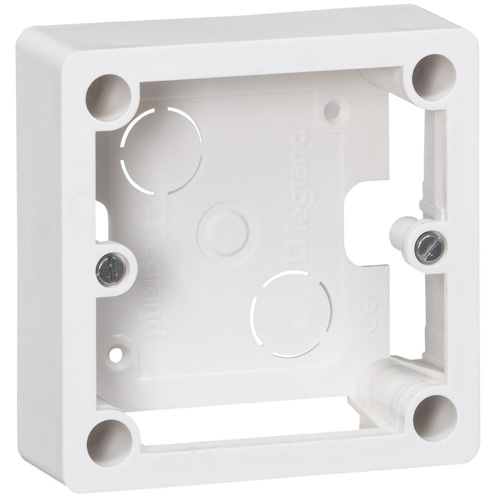 Legrand White Cover Plate Plastic Faceplates & Mounting Plates