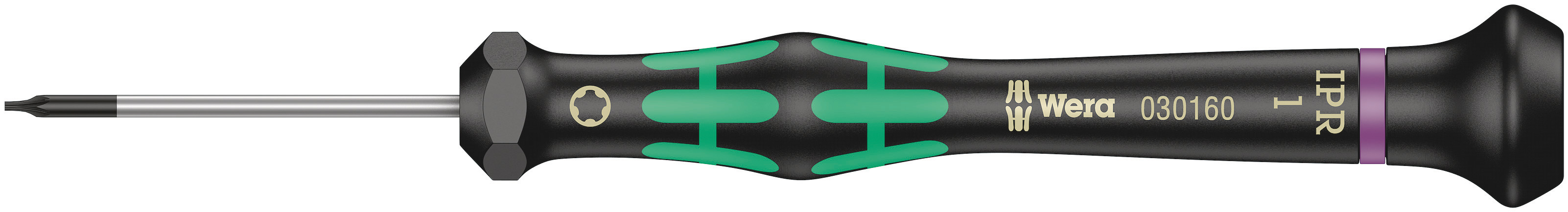 Wera Pentalobe Precision Screwdriver, #1 Tip, 44 mm Blade, 141 mm Overall