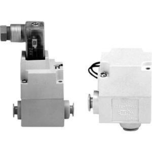 SMC 2 Port Solenoid Valve Pneumatic Solenoid Valve - Solenoid One-Touch Fitting 6 mm VQ20 Series