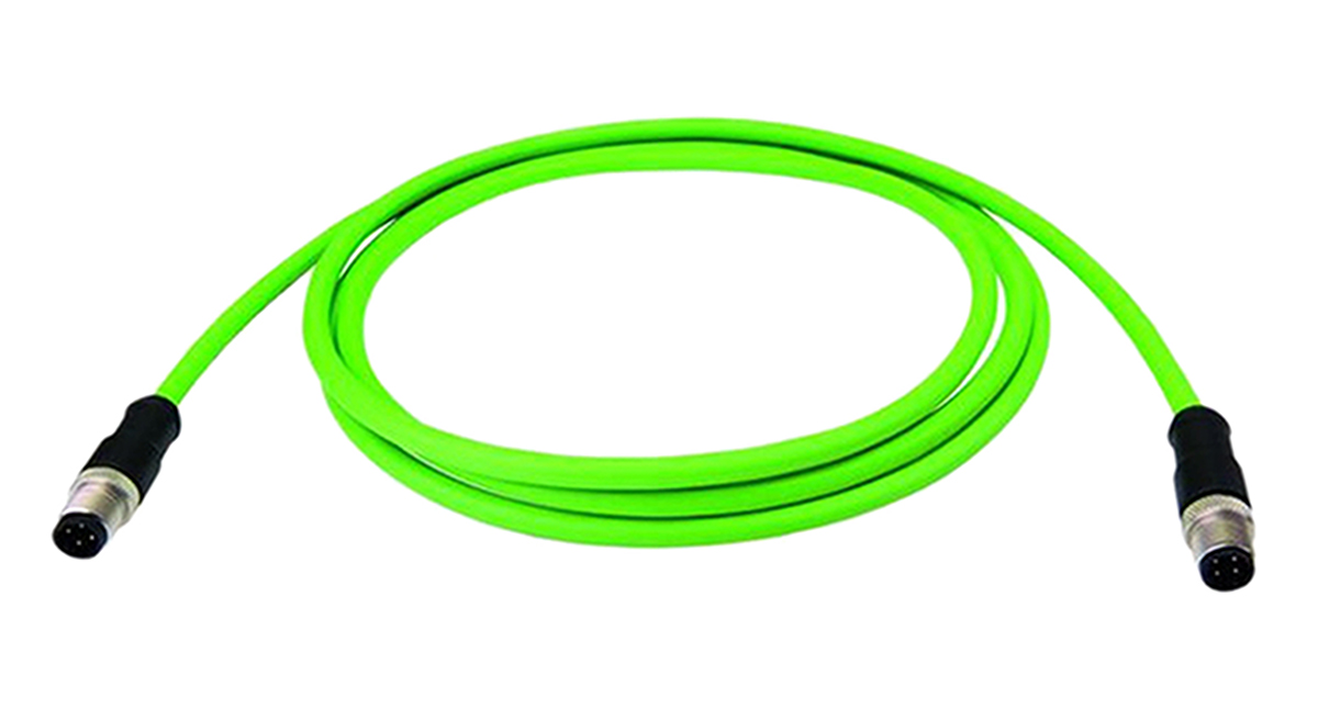 Telegartner Male 8 way Threaded to Male 8 way Sensor Actuator Cable