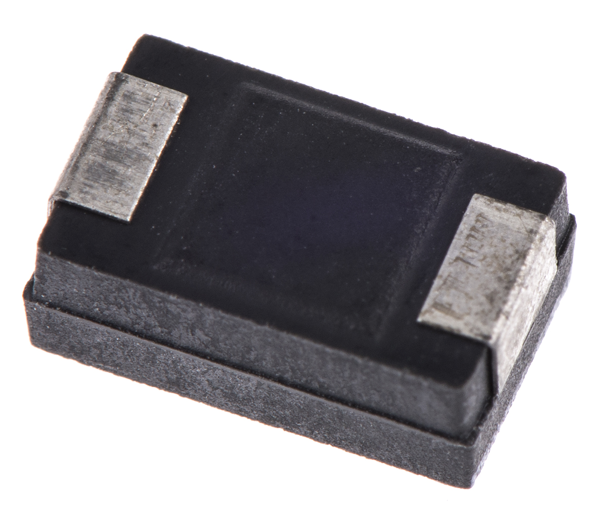 Vishay 330μF MnO2 Tantalum Capacitor 6.3V dc, 293D Series