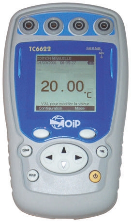 Aoip Instrumentation TC6622 Temperature Calibrator, With RS Calibration