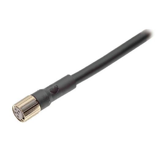 Omron Female 4 way M8 to Unterminated Free End Sensor Actuator Cable, 5 m
