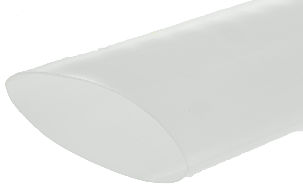 RS PRO Halogen Free Heat Shrink Tubing, Clear 38.1mm Sleeve Dia. x 300mm Length 2:1 Ratio