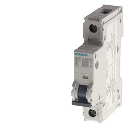 Siemens SENTRON 5SJ4101 MCB, 1P, 1A Curve D, 400V AC, 60V DC, 14 kA Breaking Capacity