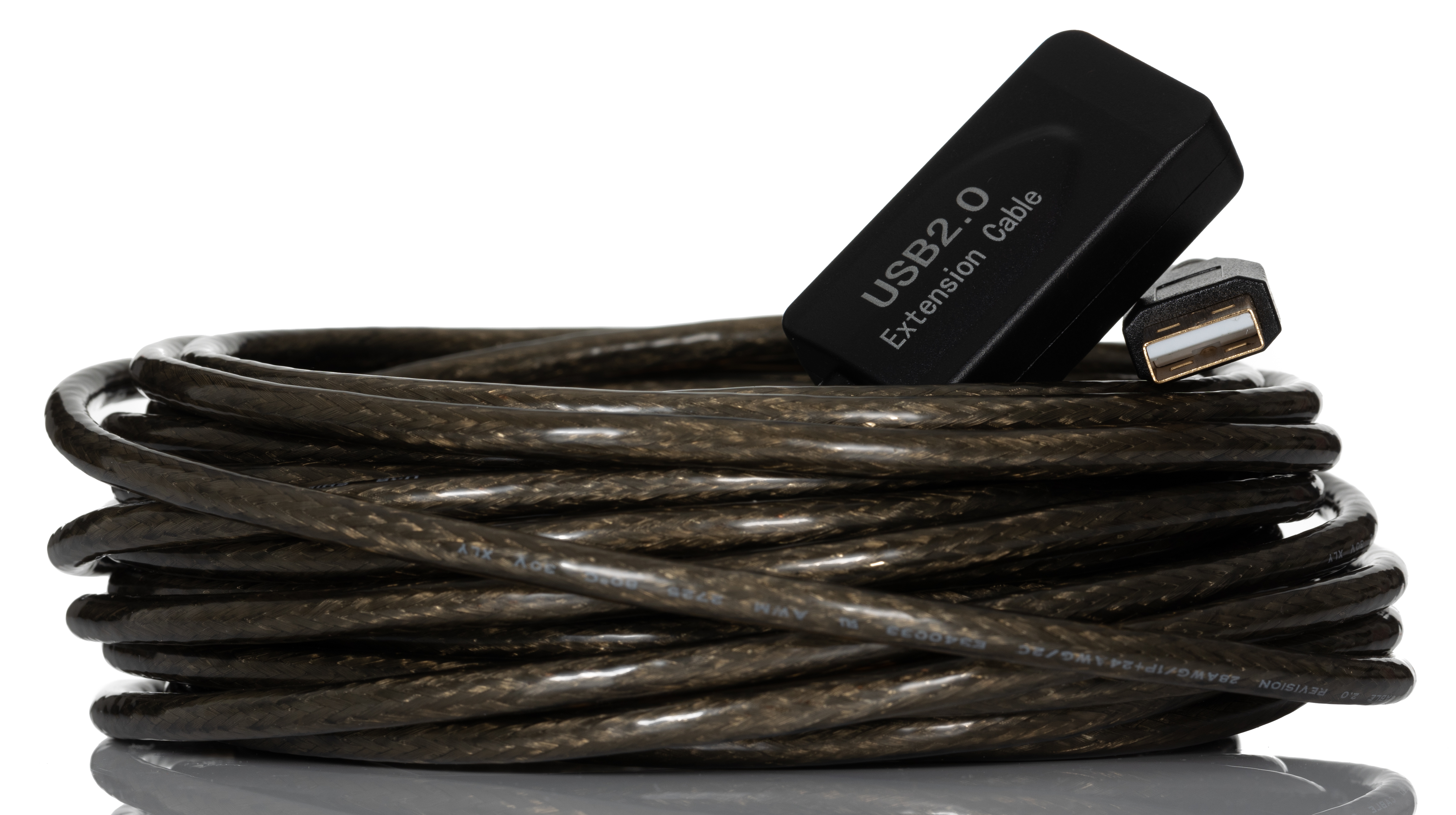 RS PRO 1 USB 2.0 USB Active Booster Cable, up to 10m Extension Distance