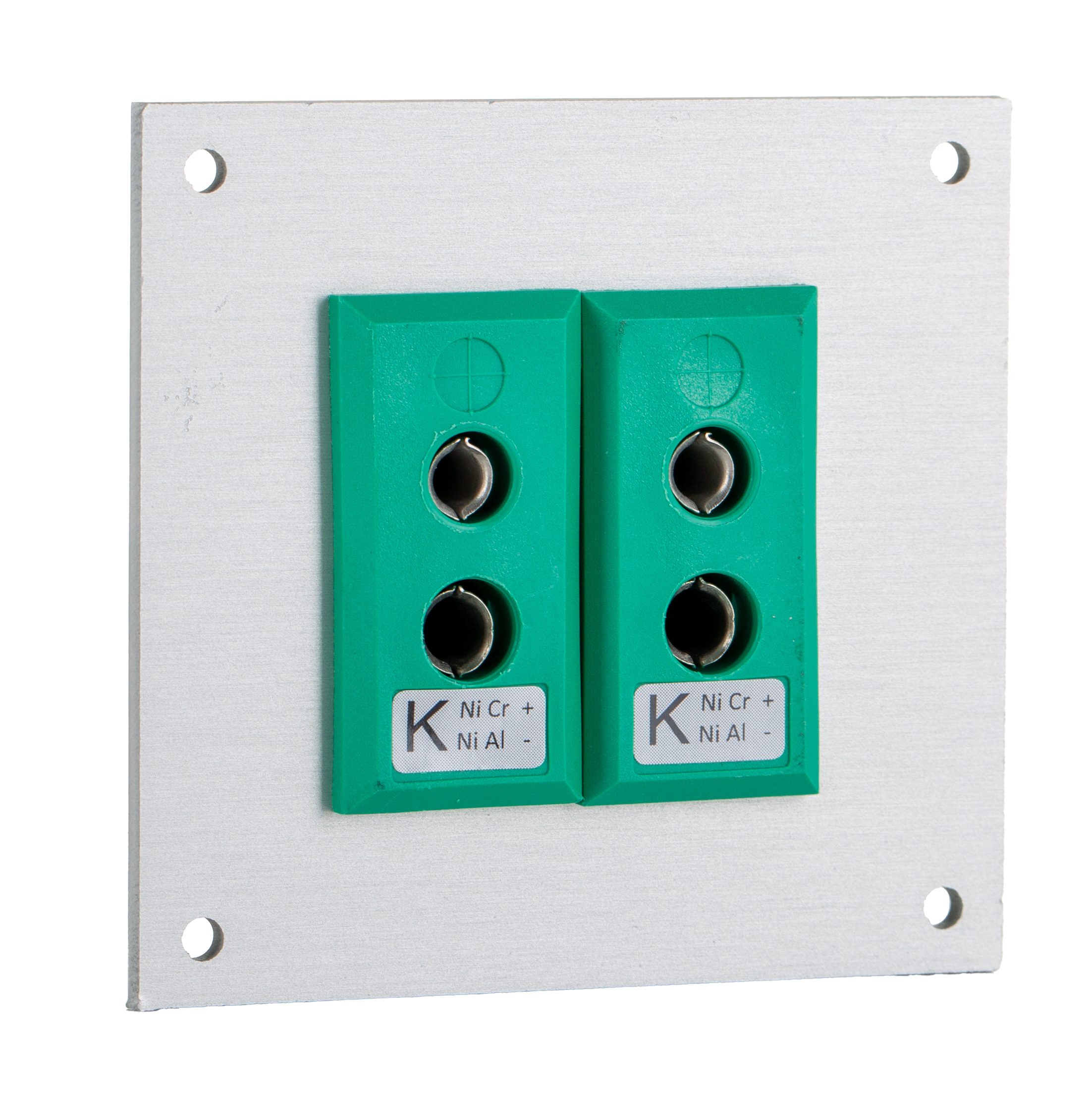 RS PRO Standard Size Thermocouple Connector Panel for Use with Thermocouple K, RoHS Standard