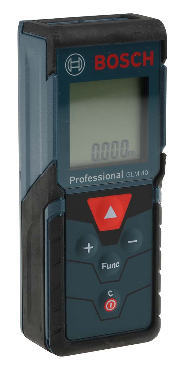 Bosch GLM 40 Laser Measure, 0.15 → 40m Range, ±1.5 mm Accuracy