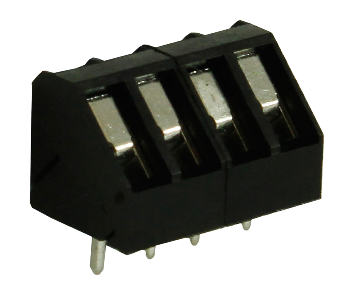 RS PRO PCB Terminal Block, 4-Contact, 5mm Pitch, Through Hole Mount, 1-Row, Screw Termination