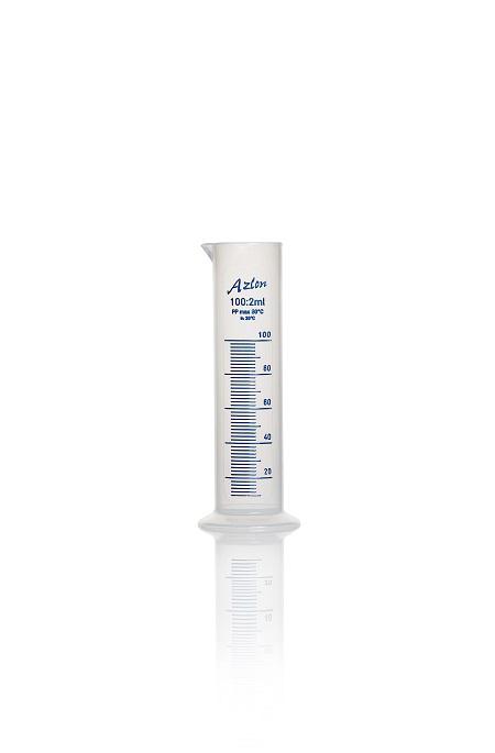 RS PRO PP Measuring Cylinder, 100ml