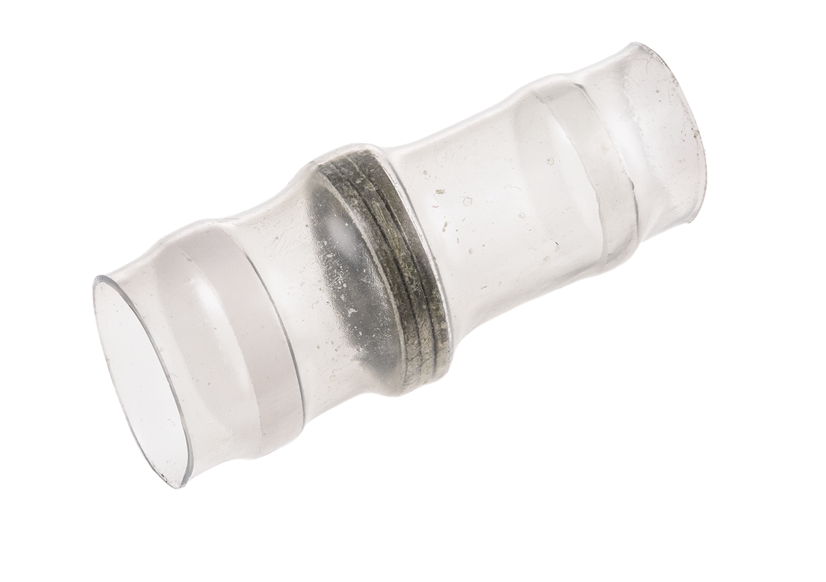 TE Connectivity Transparent Polyolefin Solder Sleeve 45.5mm Length 6.5 → 15.1mm Cable Diameter
