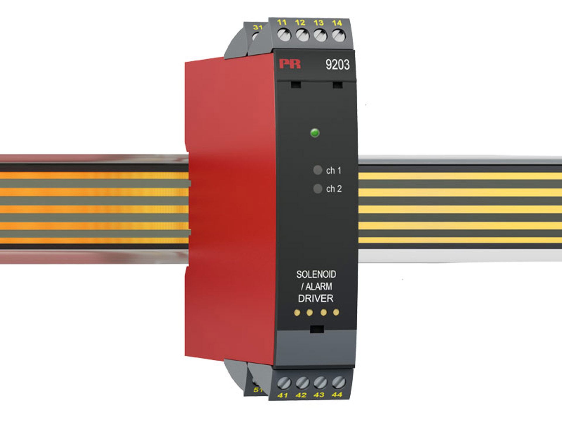 PR Electronics 9200 Series Signal Conditioner, NPN, PNP Input, Relay Output, 19.2 → 31.2V dc Supply, ATEX, IECEx