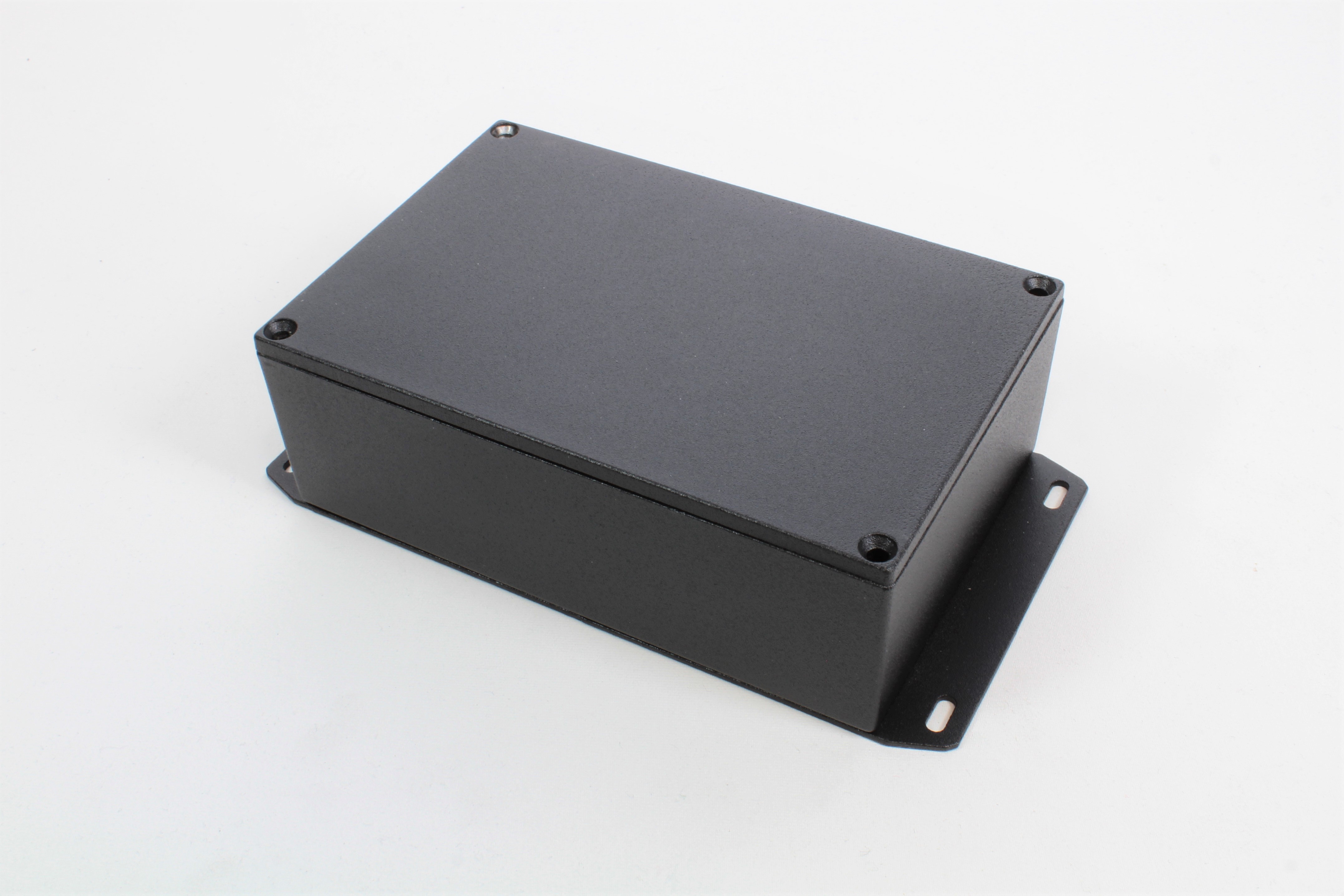Hammond 1590 Series Die Cast Aluminium Enclosure, IP54, Flanged, 146 x 146 x 50mm