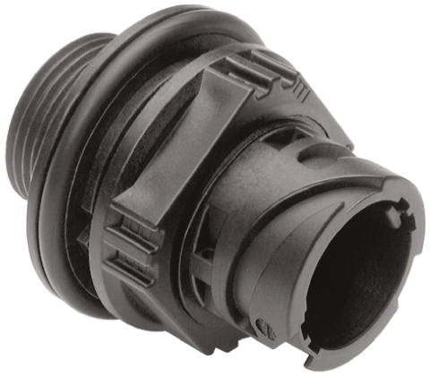 ITT Cannon Circular Connector, 2 Contacts, Panel, 23.5 mm Connector, Socket, Female, IP67, APD Series