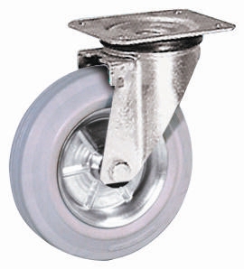 LAG Swivel Castor Wheel, 60kg Capacity, 80mm Wheel