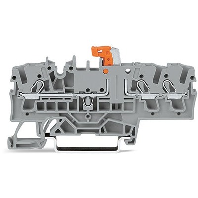 WAGO 2002-1774 TOPJOB S Series Blue, 2.5mm², 1-Level, Push In Termination, ATEX, CSA, IECEx