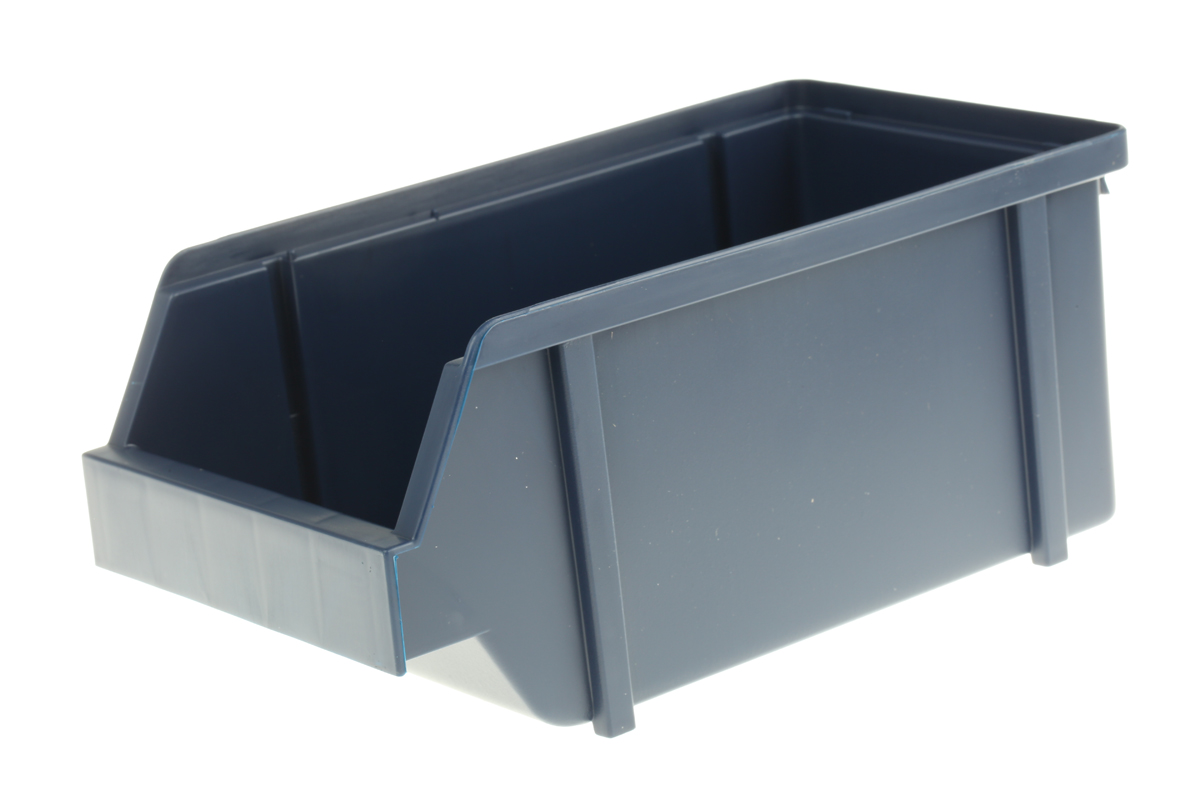 Raaco PP Storage Bin, 225mm x 125mm x 100mm, Blue