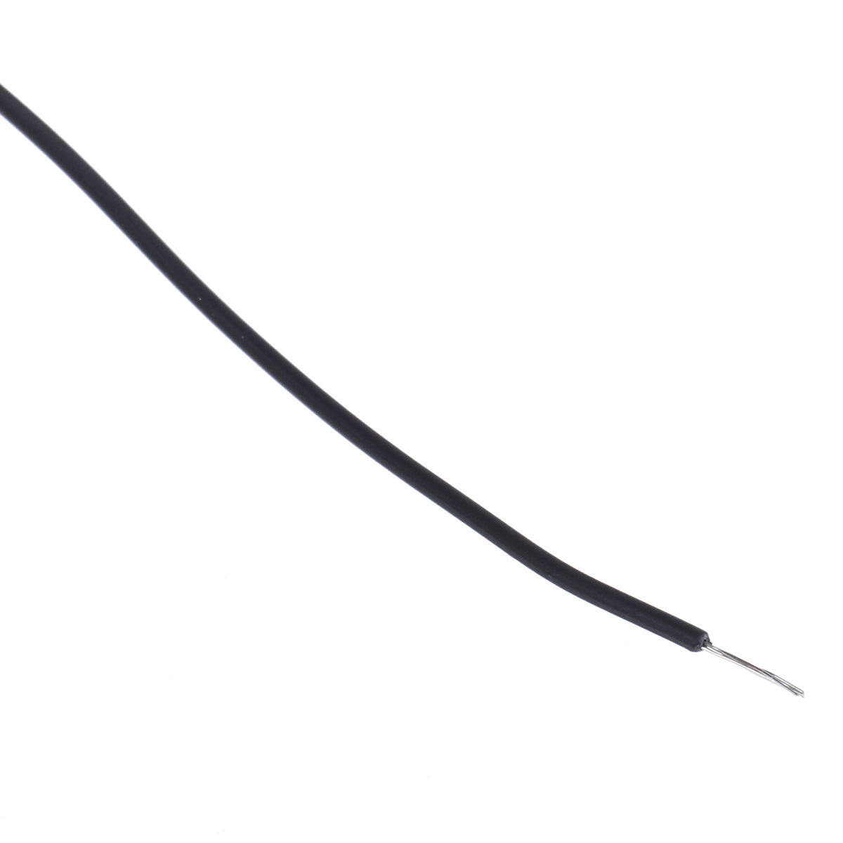 Alpha Wire Ecogen Ecowire Series Black 0.08 mm² Hook Up Wire, 28 AWG, 7/0.12 mm, 30m, MPPE Insulation, 6710 BK005