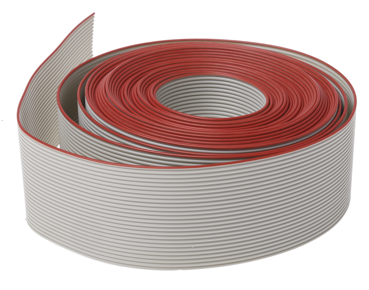 HARTING Flat Ribbon Cable, 26-Way, 1.27mm Pitch, 5m Length