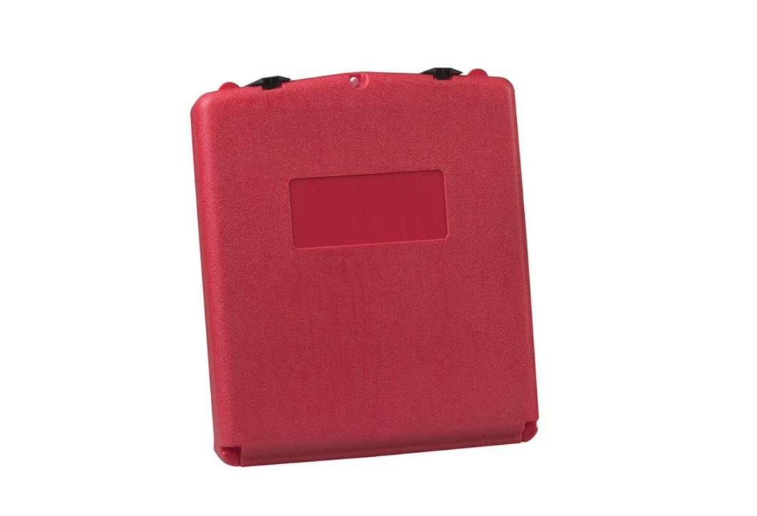 Justrite Red Polyethylene Large Safety Storage Cabinet, 400mm x 333mm x 90mm