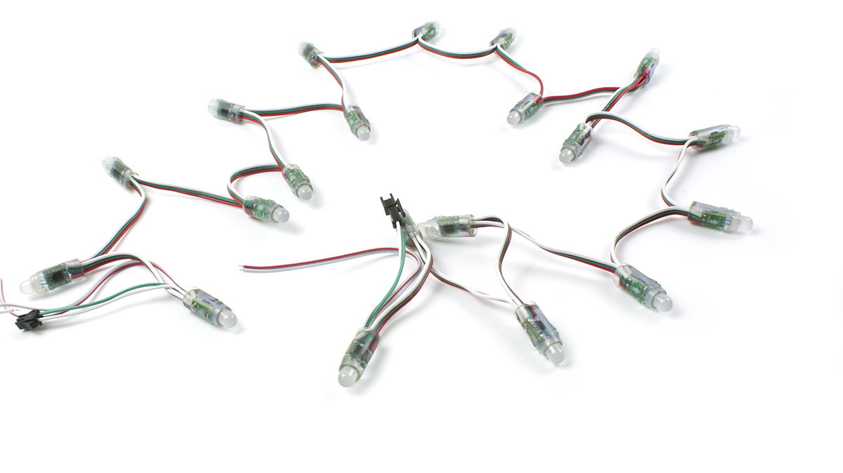 Intelligent LED Solutions 5.5V dc RGB LED Strip Light