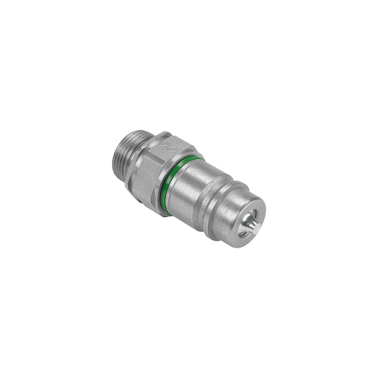 Stauff Carbon Steel Male Hydraulic Quick Connect Coupling, M14 x 1.5 Male
