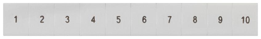 Siemens, 8WH8120 Marker Strip for use with Standard Labelling System, Terminal Block