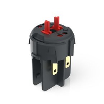 RAFI RAFIX FS Series Contact Block for Use with Plug In Distributor, 250V ac, DPST