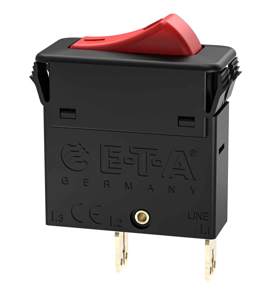 ETA Thermal Circuit Breaker - 3130  Single Pole 240V Voltage Rating Snap In, 10A Current Rating