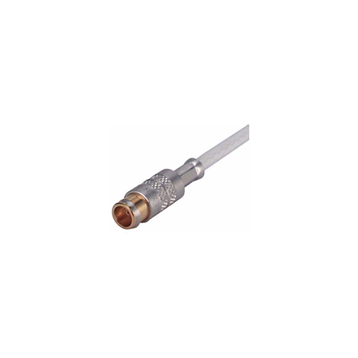Huber+Suhner 24_MCX-75-2-1/113_NE Series, Jack Cable Mount MCX Connector, 75Ω, Crimp Termination, Straight Body