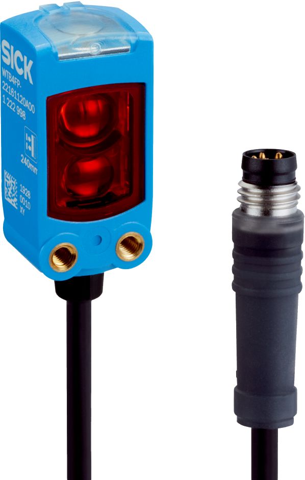 SICK Retroreflective Photoelectric Sensor, Rectangular Sensor, 4.5 m Detection Range
