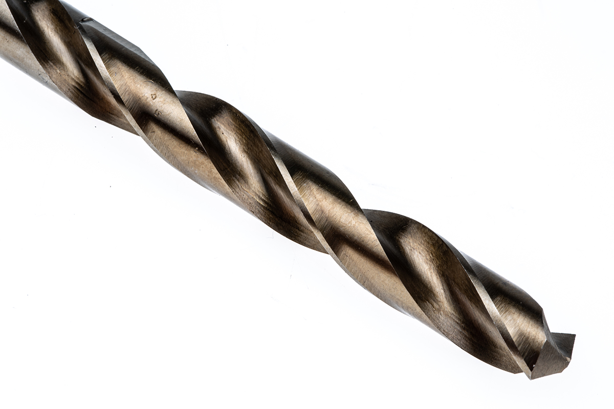 Bosch 10-Piece Twist Drill Bit Set for Metal, 10mm Max, 1mm Min, HSS-Co Bits