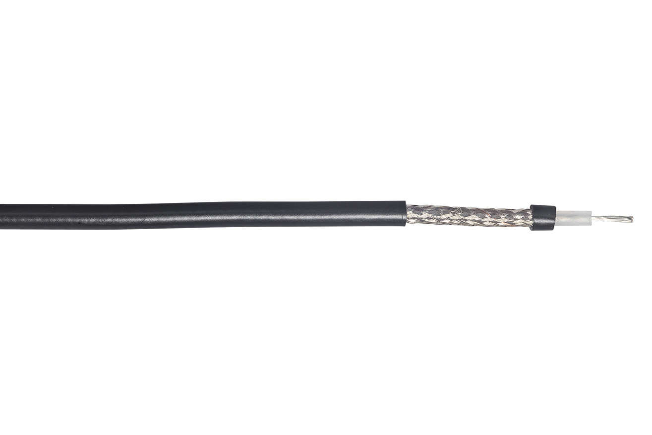 RS PRO, 100 m 50 Ω Black