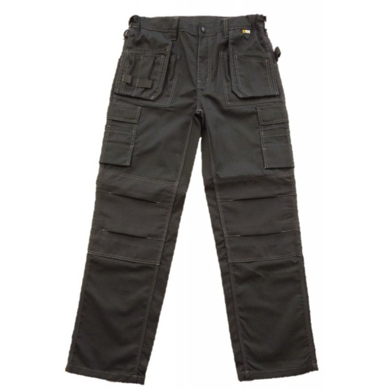 Orn Merlin Men's Black Cotton, Polyester Waist Size 127 cm W 29in L