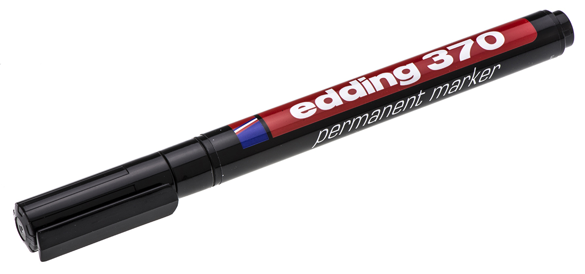 Edding Extra Fine Tip Black Marker Pen