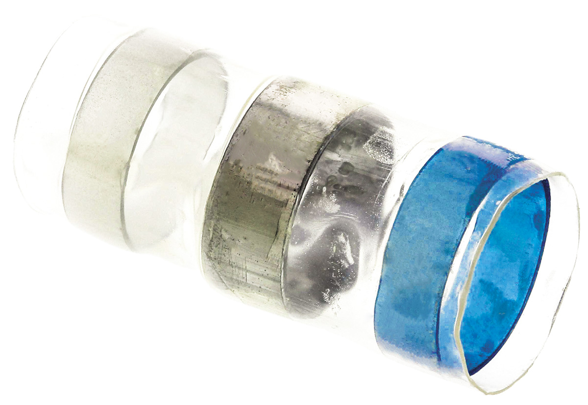 TE Connectivity Natural PVDF Solder Sleeve 19.05mm Length 4.06 → 7.62mm Cable Diameter