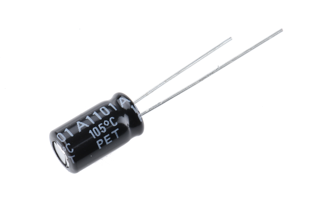 Rubycon 220μF Aluminium Electrolytic Capacitor 16V dc, Radial, Through Hole - 16ZLH220MEFC6.3X11