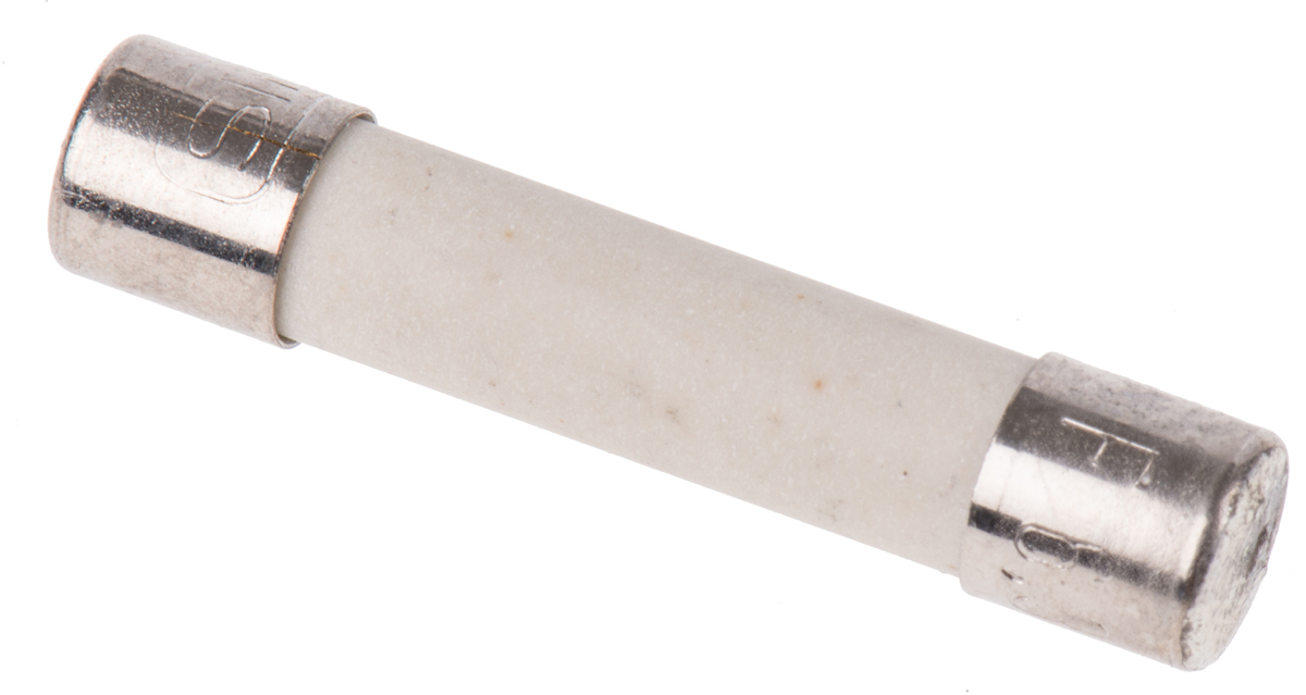 SIBA 6.3A F Ceramic Cartridge Fuse, 5 x 25mm