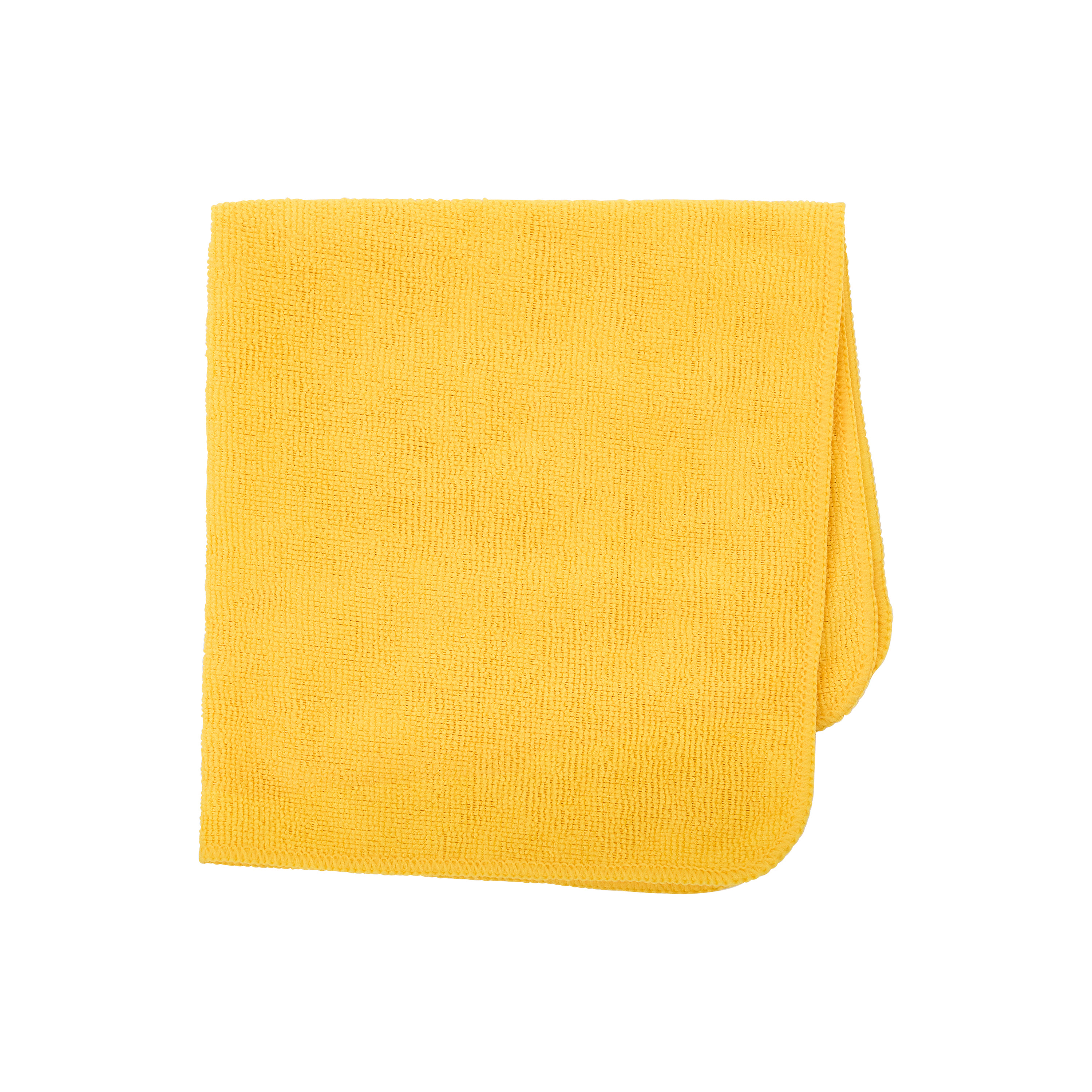 Rubbermaid Commercial Products HYGEN MF R-40 Cloth Yellow Microfibre Cloths for Wet/Dry, Case of 24