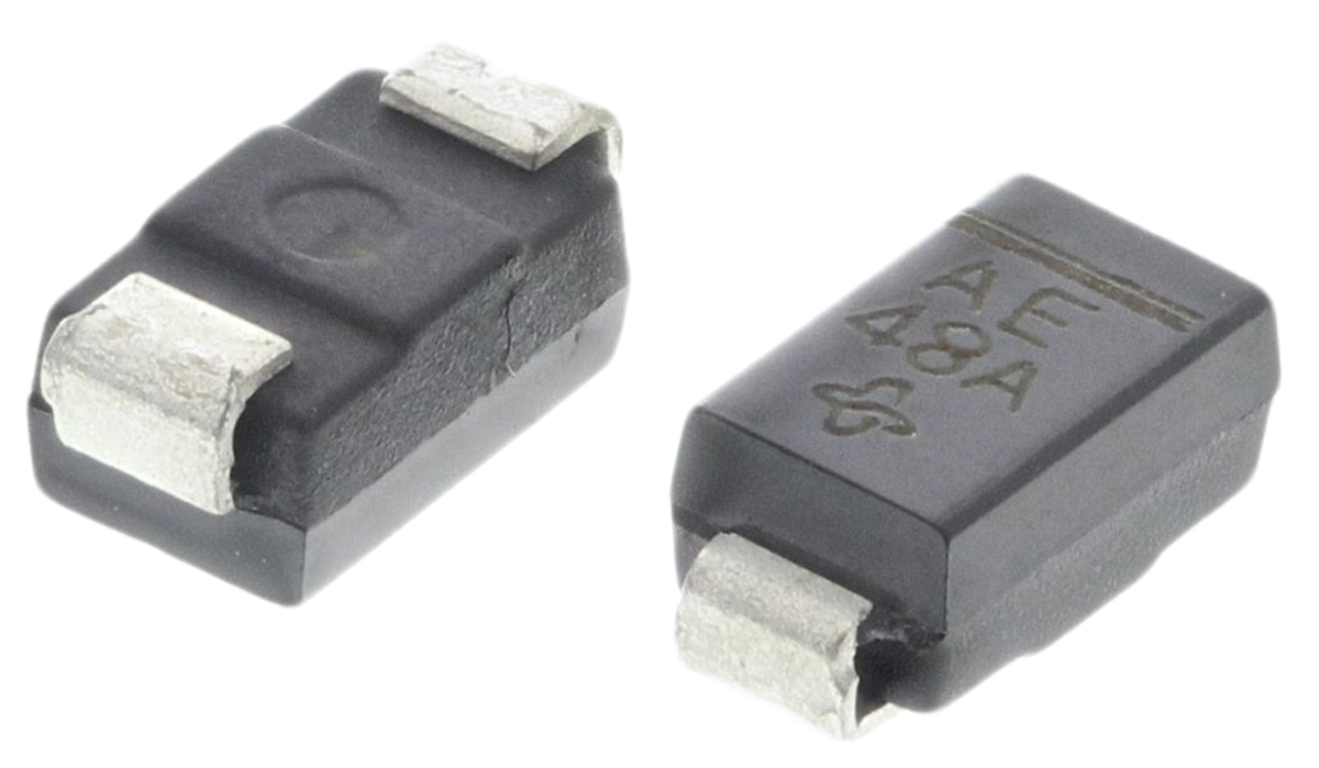 Vishay SMAJ5.0A-E3/61, Uni-Directional TVS Diode, 400W, 2-Pin DO-214AC