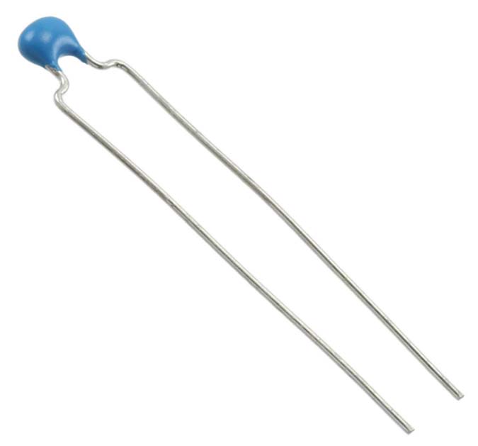 Murata 2.2nF Multilayer Ceramic Capacitor MLCC, 50V dc V, ±5% , Through Hole