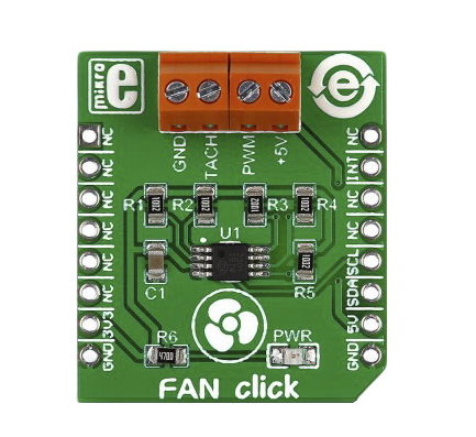 MikroElektronika Fan Click for EMC2301