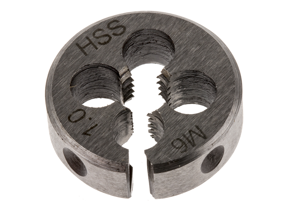 RS PRO Thread Die, M6 x 1mm Pitch, 13/16in od