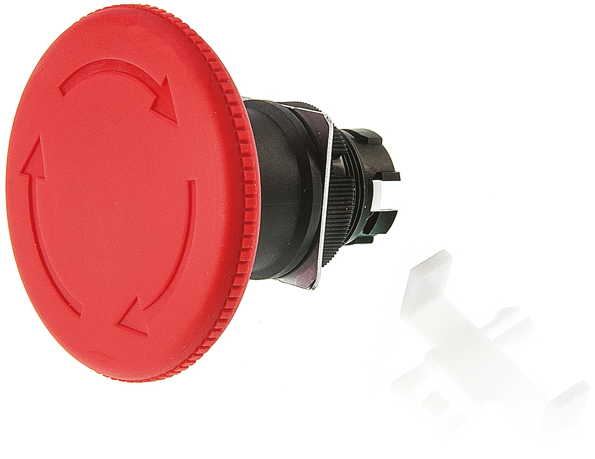 Omron A22E Series, Twist Release, Emergency Stop Push Button Head