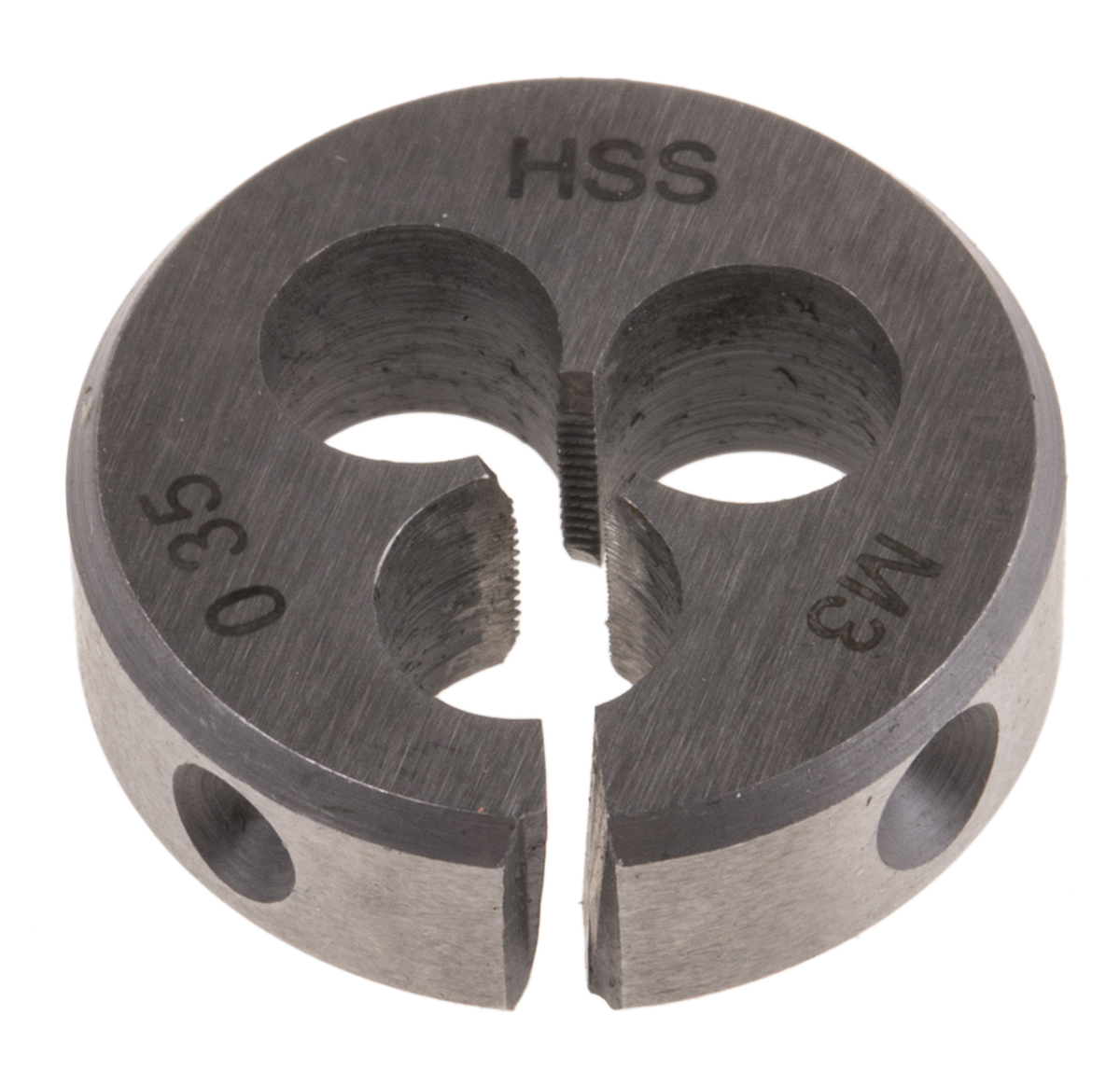 RS PRO Thread Die, M3 x 0.35mm Pitch, 13/16in od